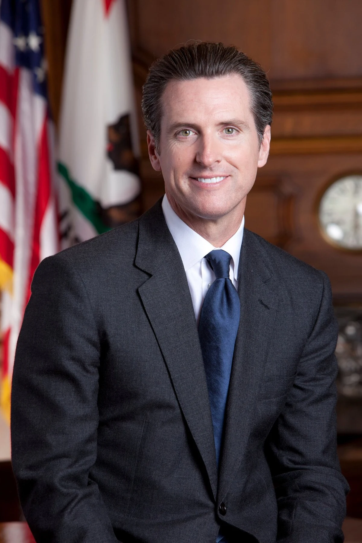 File photograph of Gavin Newsom